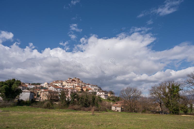 Macchia D Isernia, Molise, Italy. Glimpses and Panoramas Stock Photo ...