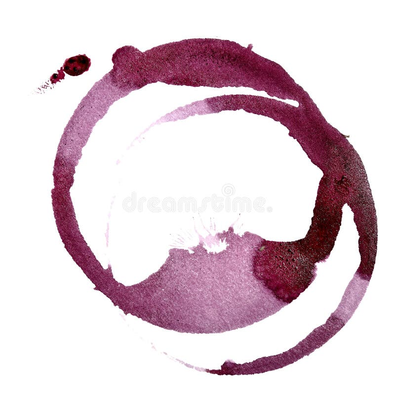 Macchie di vino rosso illustrazione di stock. illustrazione di base ... Macchie di vino