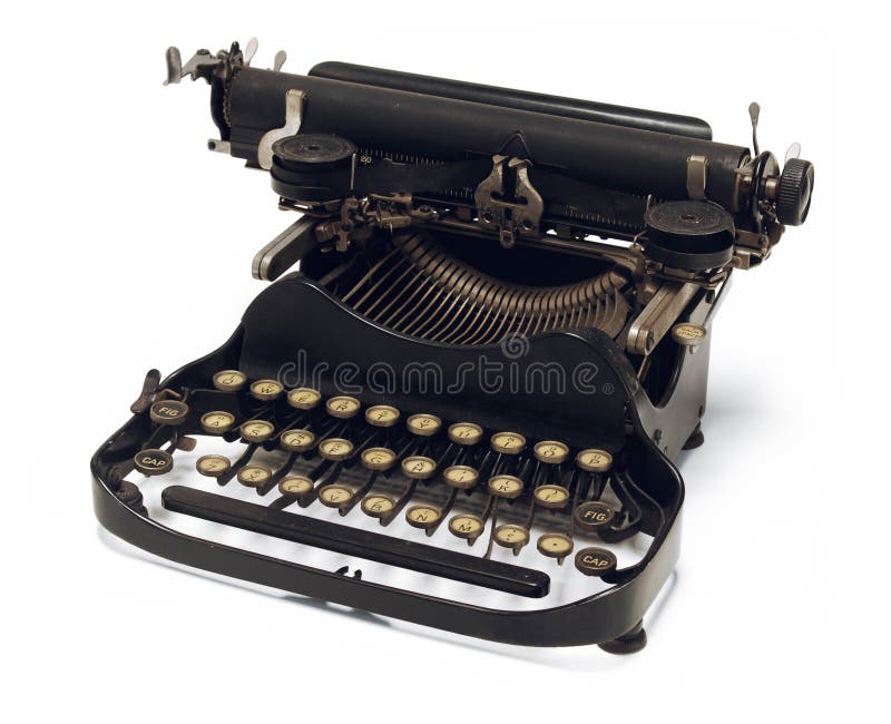 Macchina da scrivere antica immagini stock Macchina da scrivere antica immagini stock