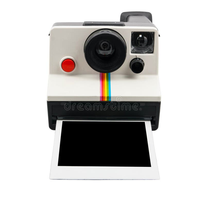 Macchina Fotografica Di Polaroid Fotografia Stock - Immagine di oggetto,  scheda: 42349218