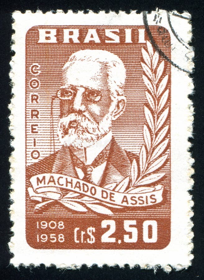 Machado de Assis royaltyfria bilder