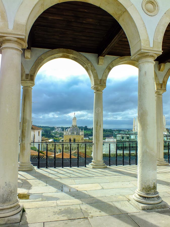 'Machado de Castro' museum, Coimbra arkivbilder