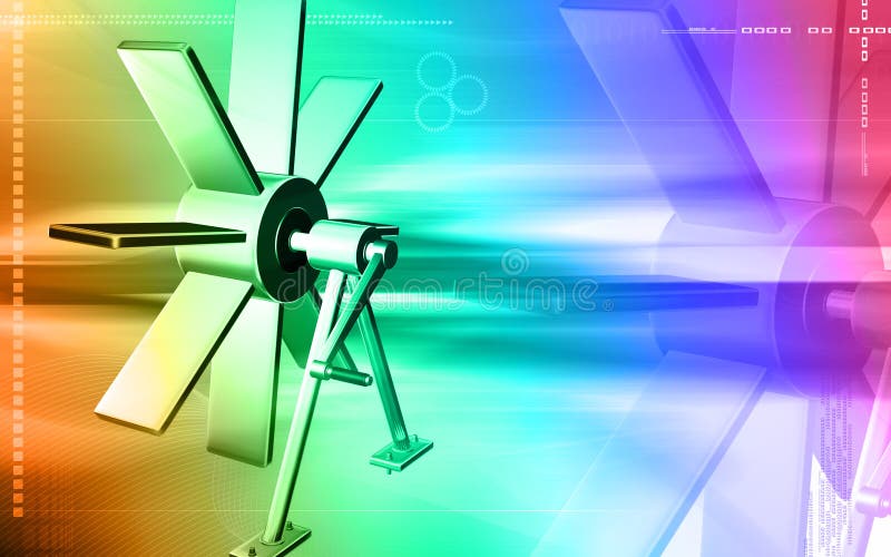 Machine with Blade and Stand Stock Illustration Illustration of