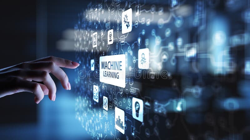 Machine Deep learning algorithms, Artificial intelligence, AI, Automation and modern technology in business as concept. Intelligence algorithm man stock images, royalty-free photos and pictures