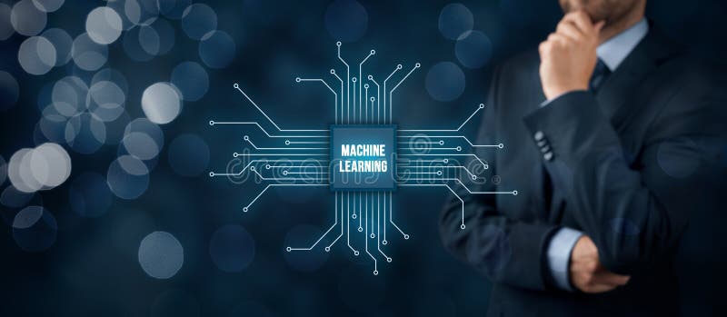 Machine learning concept royalty free stock photo Machine learning concept royalty free stock photo