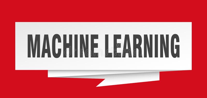 Machine learning stock illustration