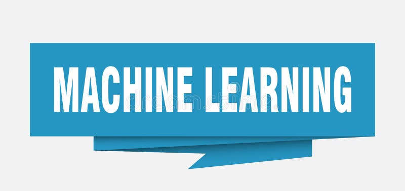 Machine learning royalty free illustration