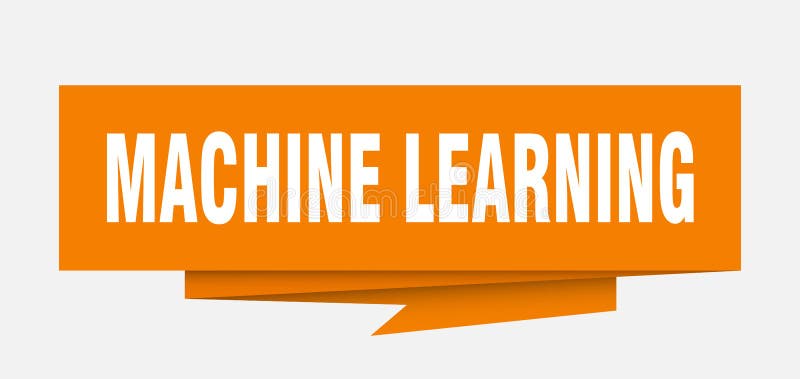 Machine learning vector illustration