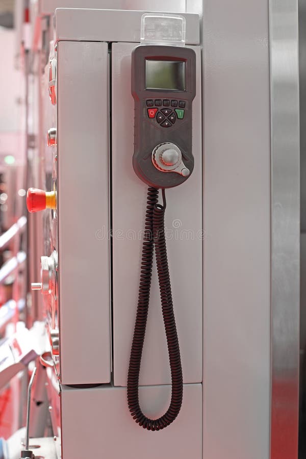 Machine Remote Control stock image. Image of machinery 140317455