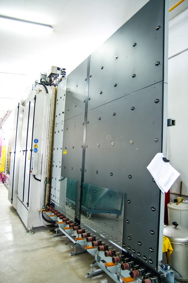 Glass window factory stock image. Image of modern, mechanism 25572839