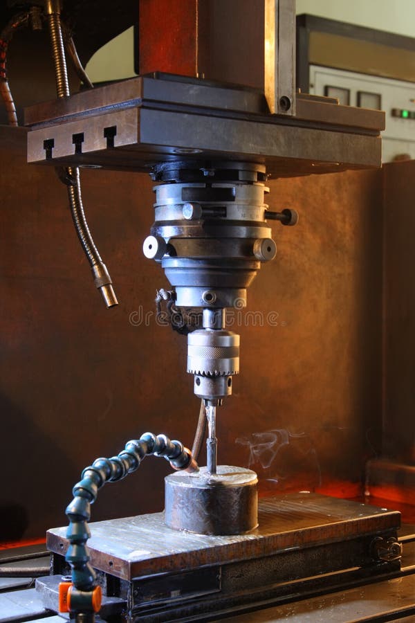 Machining metal stock images