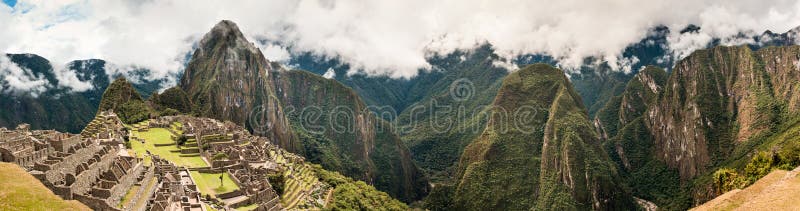 Machu Picchu panorama Peru, Ameryka Południowa UNESCO światowe dziedzictwo