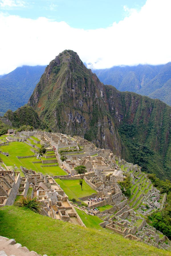 Machu Picchu (Peru Heritage Site) stock image Machu Picchu (Peru Heritage Site) stock image