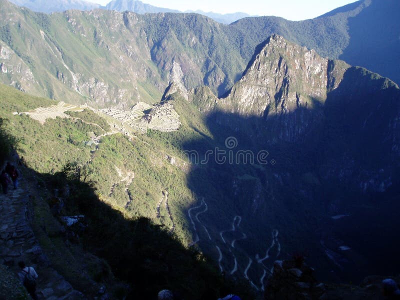 machu над восходом солнца pichu стоковое изображение machu над восходом солнца pichu стоковое изображение