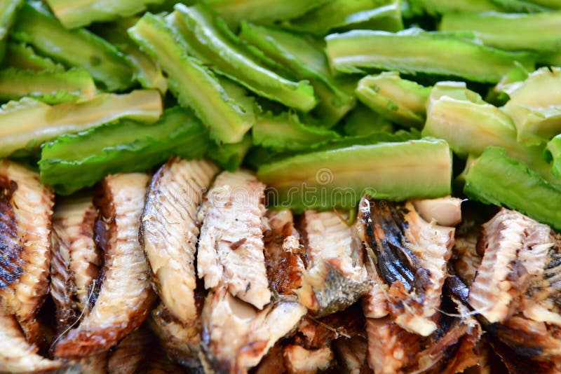 Mackerel Fried . Thai Food. Stock Image Image of nourishment