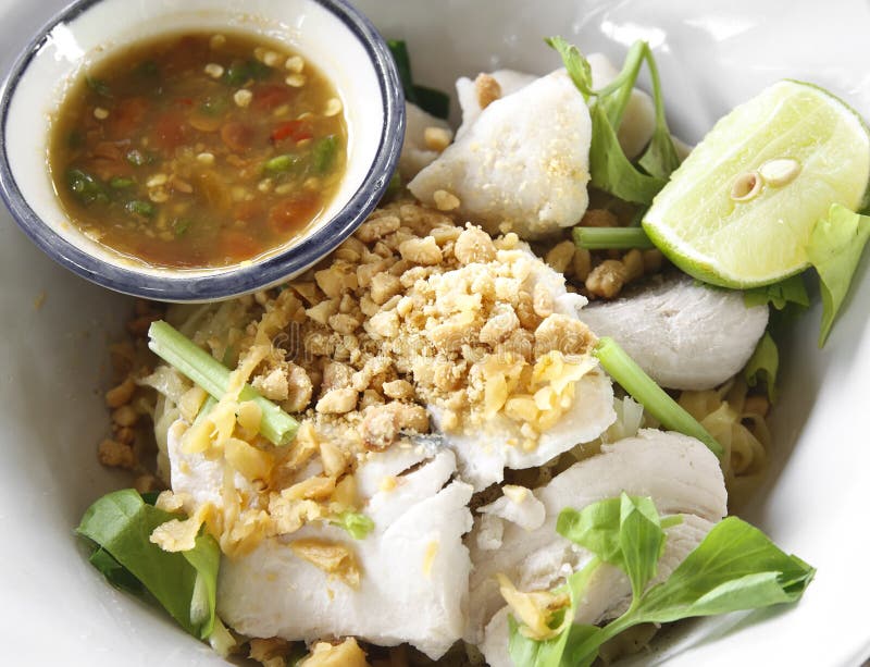 Mackerel Noodle Chinese Vermicelli Stock Photo Image of dinner, bowl