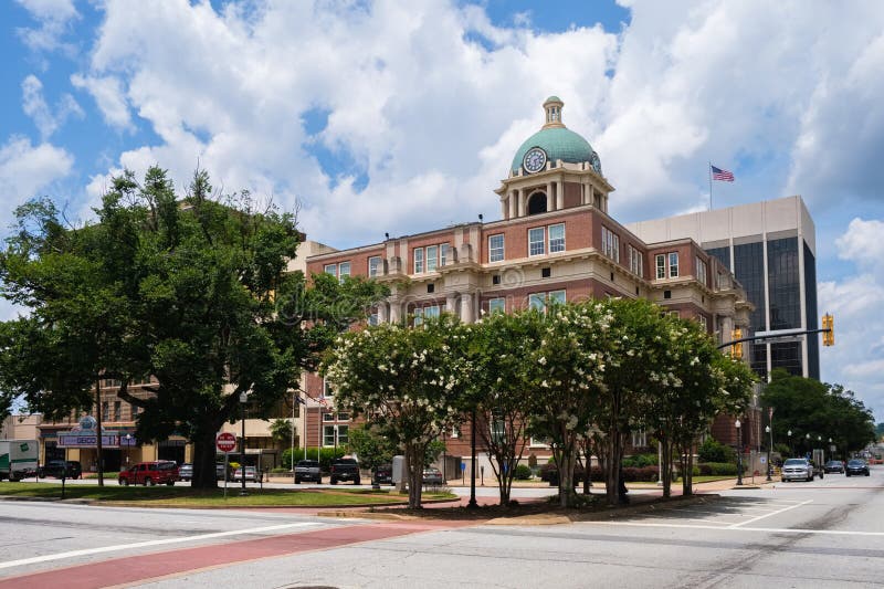 Macon Georgia Cityscape editorial photo. Image of historic - 282359001