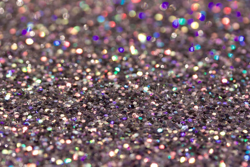 Macro abstract art background of bright silver glitter texture stock photography Macro abstract art background of bright silver glitter texture stock photography