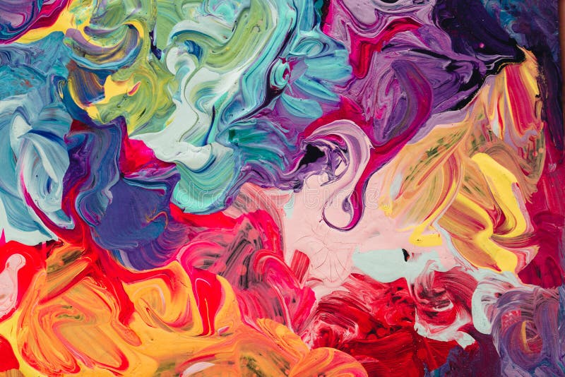 Macro cercana para arriba de diversa pintura de aceite del color acrílico colorido Concepto del arte moderno ilustración del vector Macro cercana para arriba de diversa pintura de aceite del color acrílico colorido Concepto del arte moderno ilustración del vector