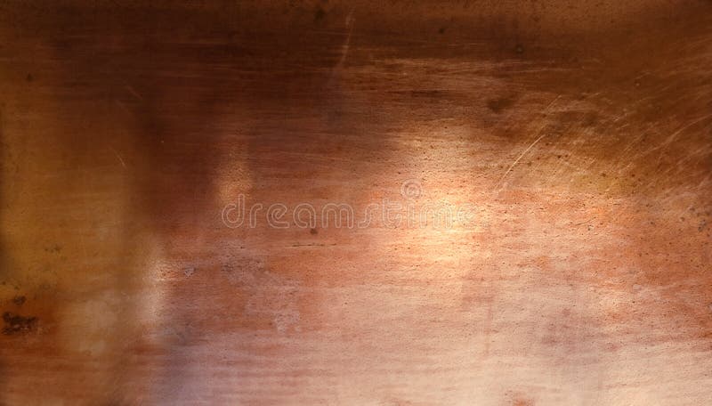 Macro close-up pattern of hammered cooper pot 5 royalty free stock photo