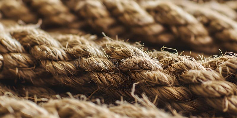 Macro close up of rope texture background detail web background selective focus