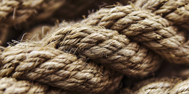 Macro close up of rope texture background royalty free illustration