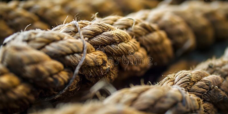 Macro close up of rope texture background royalty free illustration
