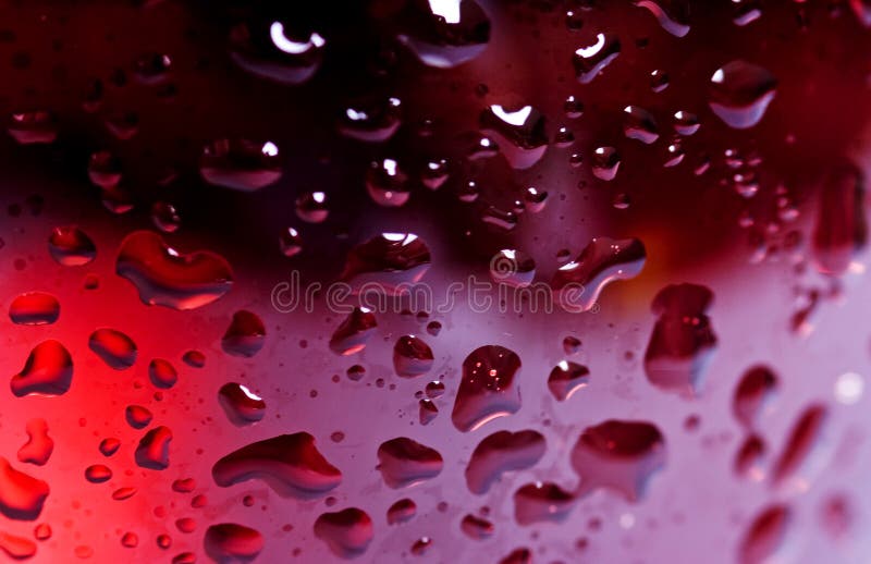 Macro close up wine glass and red or rose wine royalty free stock photography