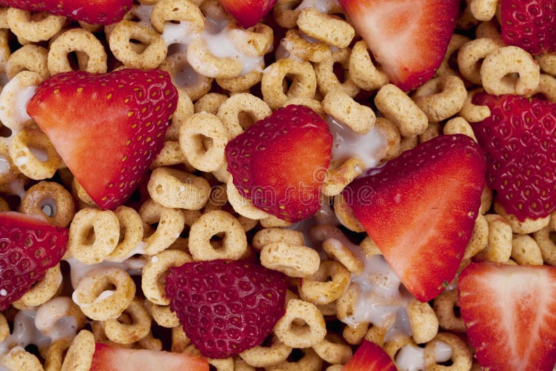 Macro corn flakes rings stock image. Image of carbohydrate 25464039