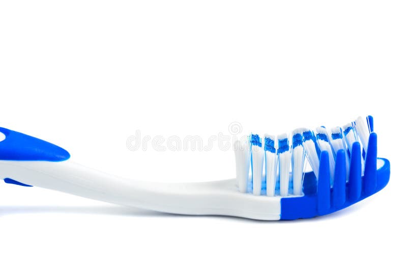 Macro da escova de dentes imagem de stock royalty free Macro da escova de dentes imagem de stock royalty free