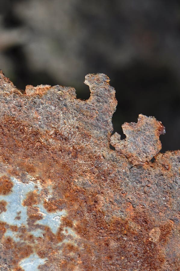 Rust hole stock photos