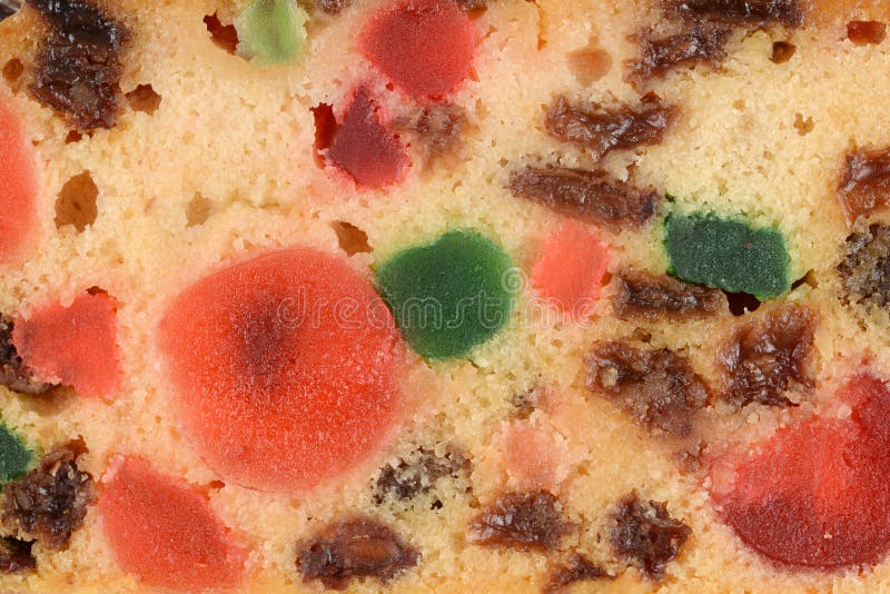 Macro fruit cake background