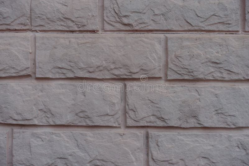 Macro of Grayish Pink Brick Veneer Wall Stock Image Image of pale