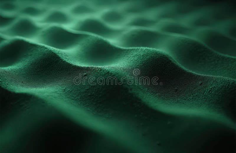 Macro photo of green soundproofing studio foam with soft bumpy waved surface. Sound isolation material background for noise reduction acoustic treatment pro recording. Close-up of modern technology. Membrane diffusion stock images, royalty-free photos and pictures