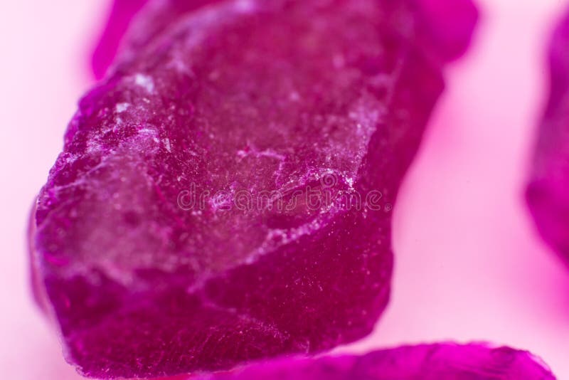 Macro Photo of Silica Cat Litter. Silicon Dioxide Crystals Stock Photo