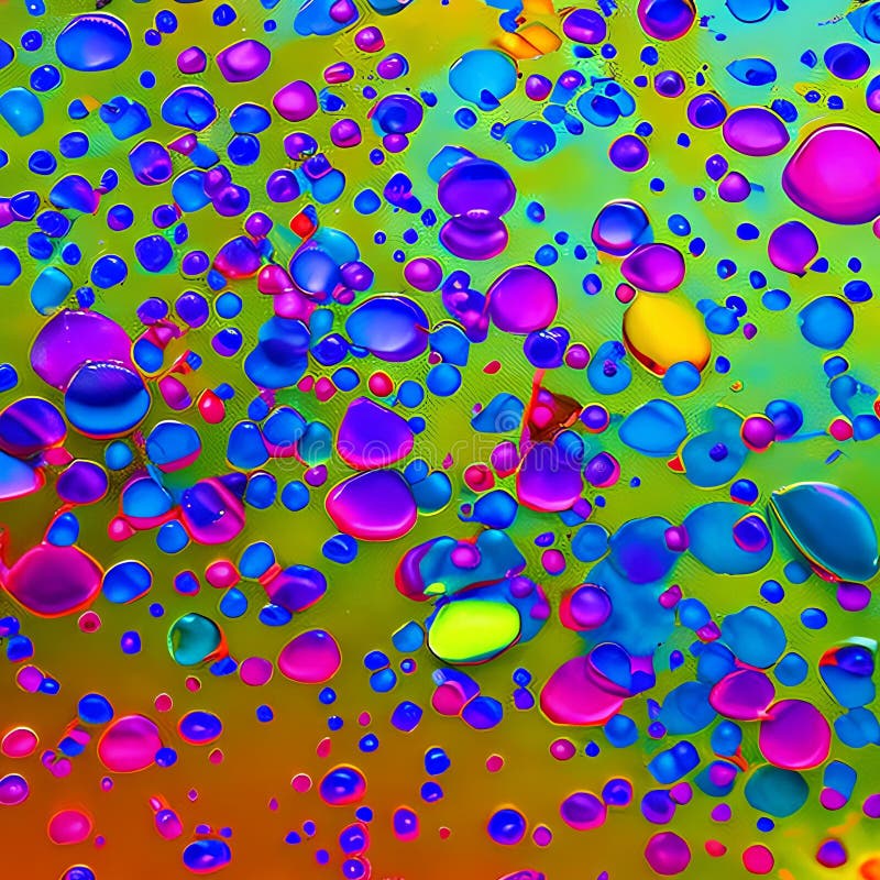 A macro photograph of colorful ink drops blending and diffusing in water, creating abstract and captivating patterns1, Generative AI,texture design, Digital Art, Fashion design