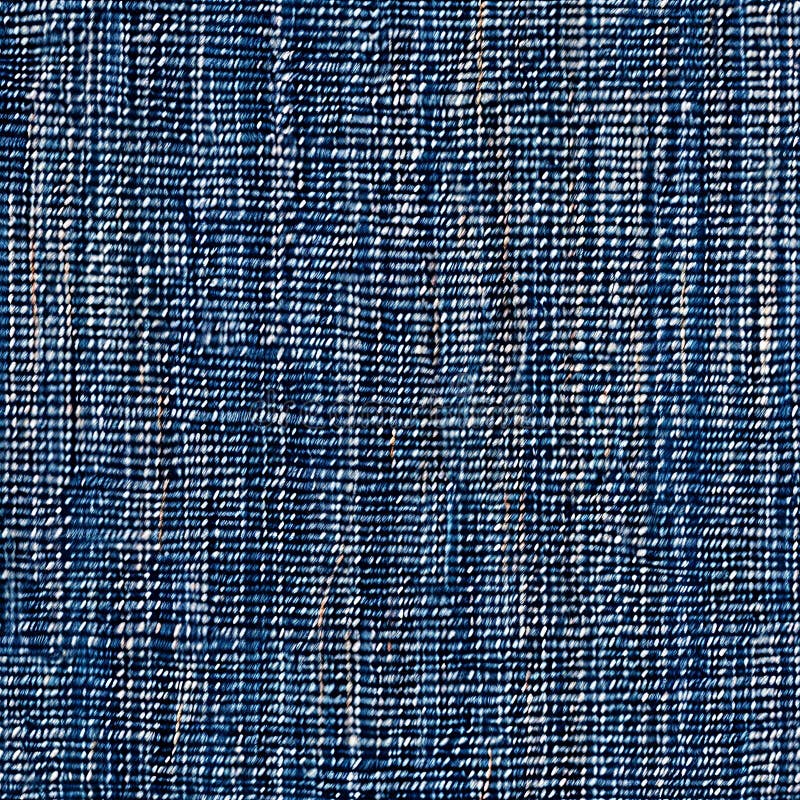 Macro Photograph of Denim Fabric, Repeating Pattern royalty free illustration