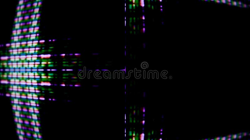 Macro Screen Display Pixel Abstraction vector illustration