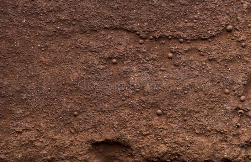 Macro Shooting Texture of Brown Clay Wall Stock Image - Image of concrete,  cement: 133096509