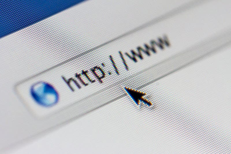 Web Address stock photography Web Address stock photography