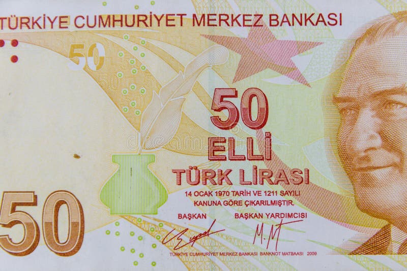 50 турецких лир 50 турецких лир