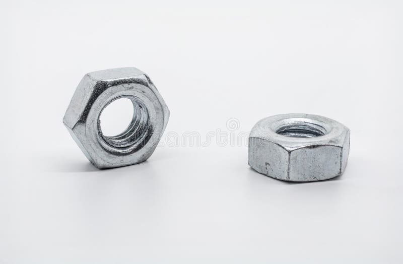 Iron nuts stock image. Image of background, idea, shadows 123724077