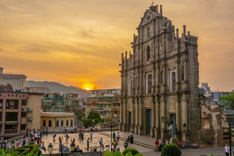 Ruins of St.Paul`s in Macau