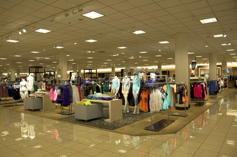 Macy S Department Store Women Clothing Editorial Stock Photo - Image of alderwood, interiors ...