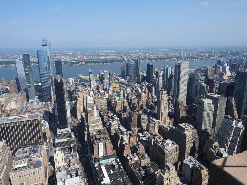 Macy's et Hudson Yards photos stock