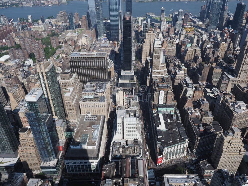 Macy's et Hudson Yards photos libres de droits