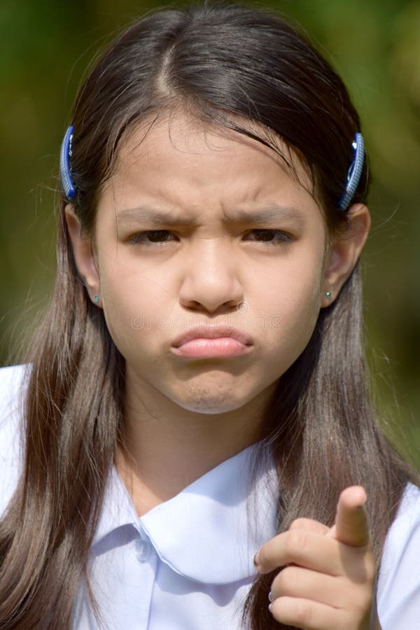 Mad Diverse Person Wearing School Uniform Stock Image Image of wearing, school 141678469