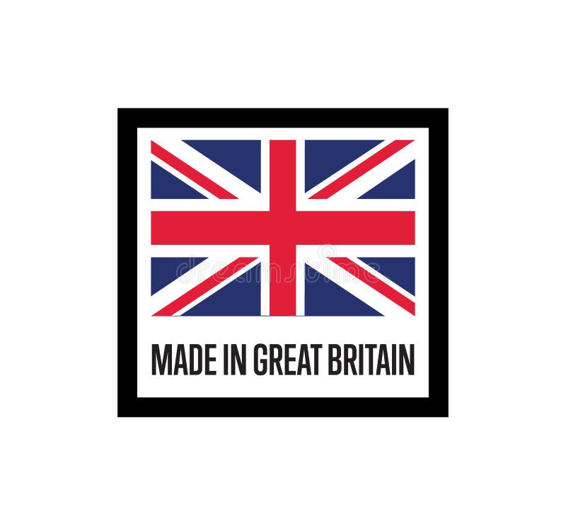 Made In England Isolated Label For Products Stock Illustration ...