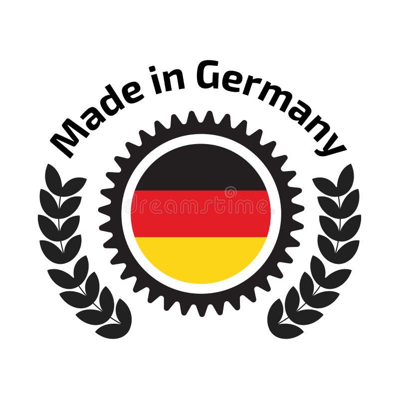 Made in Germany badge stock vector. Illustration of icon 83658767