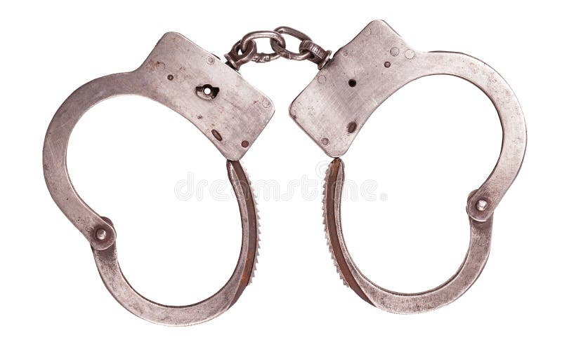 Made of Metal Handcuffs Closeup Stock Photo Image of concept, police 52926008